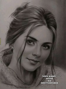 Jasa lukis wajah online,jasa sketsa wajah