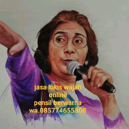 Lukisan Mentri susi