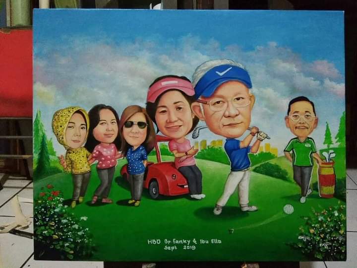 Jasa karikatur online 