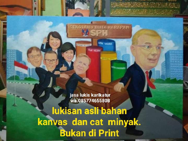 Jasa karikatur terdekat bekasi cikarang cibitung bekasi kota