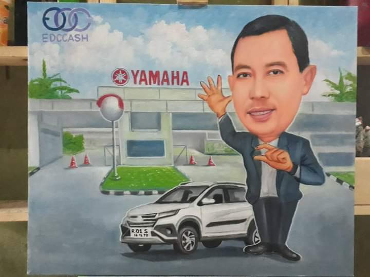 Karikatur perpisahan rekan kerja